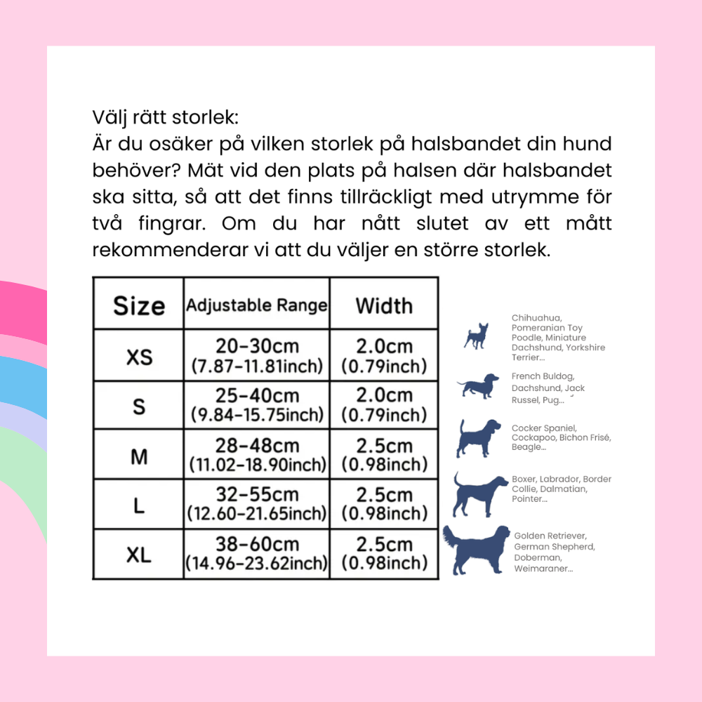 La Vie En Rose, Hund Halsband