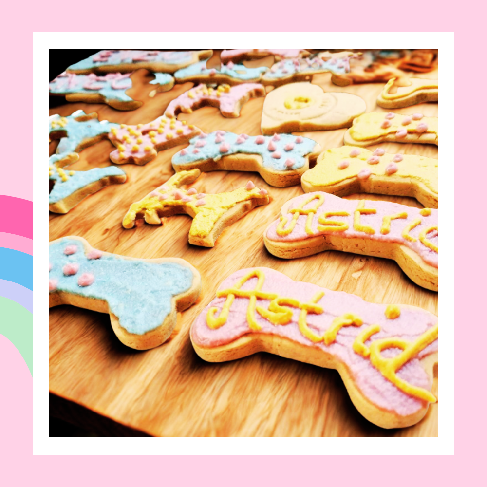 Födelsedags Pälsbarnet, 9 Hund kakor