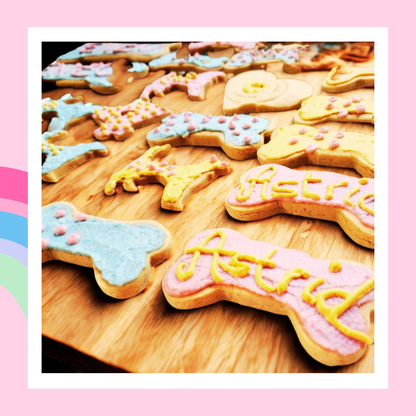 Födelsedags Pälsbarnet, 9 Hund kakor