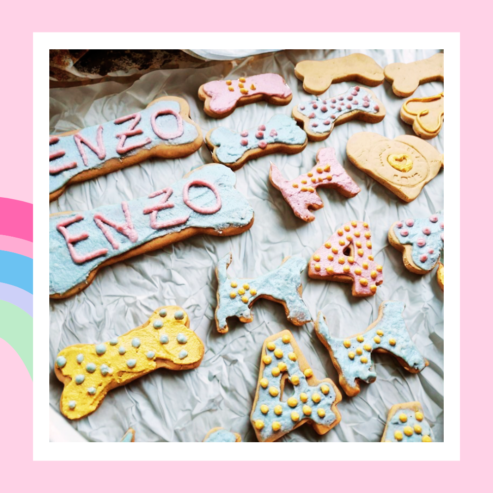 Födelsedags Pälsbarnet, 9 Hund kakor