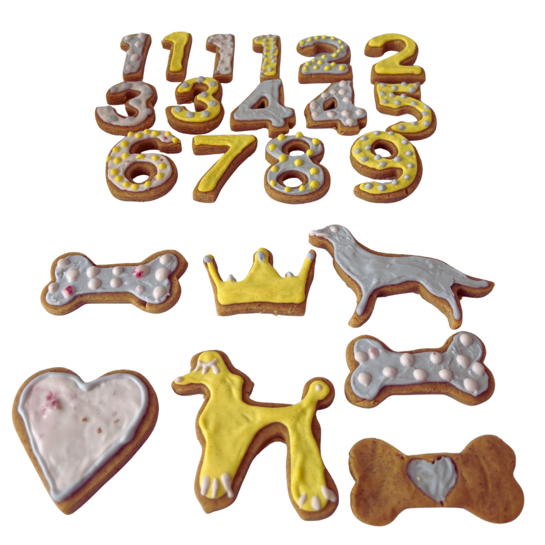 Födelsedags Pälsbarnet, 9 Hund kakor