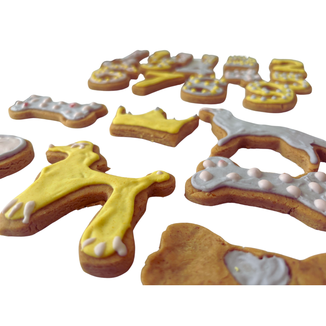 Födelsedags Pälsbarnet, 9 Hund kakor