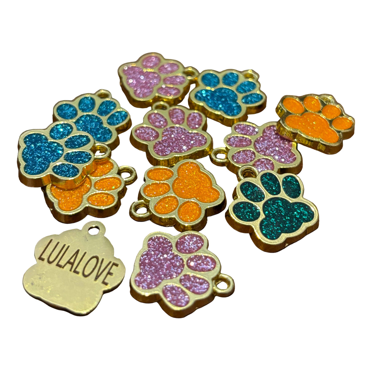 Rosa och Rött Handgjord Koppel